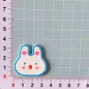 Plástico Blando Cabeza de Animal de Dibujos Animados Agujero Zapato Flor DIY Funda de Teléfono Móvil Taza de Agua Parche Pegatina de Pared Accesorios para el Cabello Accesorios Material Al Por Mayor