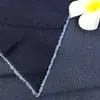 Denim elástico lavado con agua poliéster algodón denim fino lavado con agua falda pantalón bolsa tela textil suministro