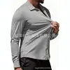Camisas masculinas de negócios transfronteiriças, camisas casuais masculinas profissionais sem amassar, camisas masculinas de manga longa de alta qualidade direto da fábrica de origem