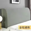Funda Protectora Antipolvo Moderna y Sencilla para Cabecera de Tela Transfronteriza Nórdica Funda de Cabecera de Cama Totalmente Cerrada Funda Elástica para Cabecera de Cama Universal
