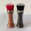 Molinillo de pimienta manual largo, botella de condimento de sal gruesa, tarro de condimento de 200 ml, molinillo de sal y pimienta