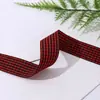 Huiya Suge La Cinta a Cuadros Ropa Accesorios para el Cabello Accesorios de Lazo Flores Hechas a Mano Cinta para Envoltura de Regalos de Pasteles