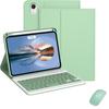 Adequado para o Novo iPad Tablet Mini7 Capa Protetora Teclado Bluetooth Sem Fio Destacável Slot para Caneta Capa de Couro