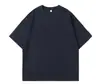 Camiseta de Manga Curta 100% Algodão 300g para Homem, Corte Solto, Tamanho Grande, Camiseta Básica para Casal, Estilo Tendência para Casal 300g, Gola Redonda