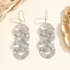 Pendientes Exagerados de Hoja Europeos y Americanos Transfronterizos al por Mayor Flor Pequeña Pendientes de Hoja Personalizados de Gama Alta Pendientes para Mujer Retro