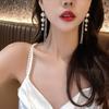 Brincos de borla de pérola Dongju brincos longos brincos personalizados 2023 novo temperamento de nicho feminino brincos de celebridades online