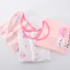 Ropa Acondicionada con Mangas Largas 2026 Nuevo Producto Conjunto de Ropa y Pantalones de Otoño para Bebés Niñas Conjunto de Ropa de Casa de Algodón de Bambú para Niños