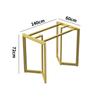 Suporte de Pé de Mesa Simples em Forma de T para Prancha de Rocha Pé de Mesa Pé de Mesa Pé de Mesa Pé de Mesa de Chá Pé de Mesa de Jantar de Metal Pé de Barra