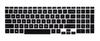 Aplicable a la película protectora para teclado HP light and shadow Genie 7 Victus, cubierta de silicona antipolvo, alfombrilla transparente impermeable