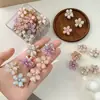 Pinza Pequeña Mini Flor Princesa de Resina para Cabello para Mujeres, Delicado Pasador Lateral para Flequillo y Cabello Suelto, Primavera y Verano
