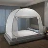 Mosquitero anti-caídas para niños 2026, modelo nuevo, no requiere instalación, mosquitero estilo yurtas de cobertura total para dormitorios del hogar