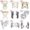 Soporte de pie de mesa de nuevo estilo, de acero inoxidable, para mesa de comedor, mesa de reuniones, pata de roca, soporte para mesa de oficina, mesa de centro, mesa de comedor, estilo hierro