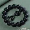 Pulsera de Madera de Águila con Artesanía de Patrón de Tornillo, Material Antiguo de Vietnam Nha Trang, Cuentas de Oración de Madera de Águila, Pulsera para Hombre, Pulsera de Oración de 108 Cuentas para Mujer