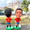 Figuras de Selecciones Nacionales Temáticas de Fútbol: Yamal, Haaland, Brasil, Argentina, España, C. Muñecos de Ronaldo, Messi
