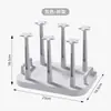 Estante para Tazas de Agua Artefacto para Tazas de Té Estante de Almacenamiento Doméstico Almacenamiento de Juego de Té Bandeja de Drenaje Almacenamiento de Escritorio Estante para Tazas de Café