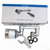 Grifo Mecánico Universal de Brazo de 1080 Grados con Salida de Agua Giratoria, Aireador Extensible para Lavabo, Caño Giratorio para Fregadero