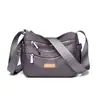 Bolso Cruzado de Hombro de Nylon Transfronterizo para Mujer 2026 Nuevo Estilo Casual para Viajes Diarios Multicapa Ligero Simple Versátil Bolso Cruzado Dropshipping