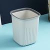 Cubo de Basura de Presión sin Tapa del Fabricante Distribución Cesta para Papel Higiénico Simple Hotel B&B Sala de Juegos Barril de Plástico Almacenamiento