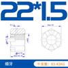 Tuerca Hexagonal Ranurada Galvanizada Flor Abierta Tuerca de Diente Fino M8M10M12M14M16M18M20M24M3048