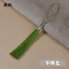 Sombrero de Punta Larga con Borla de Cola de Fénix Hueca de 12 cm, Colgante de Accesorio de Disfraz Tradicional Chino