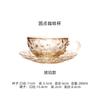 Taza de Café de Lunares 2023 Taza de Latte Rayada Taza de Té de Flor de Vidrio Set Venta al por Mayor Tendencia Nacional Estilo Igual a Luckin Taza de Latte