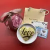 Oro Puro 999 Corazón Pastel Chocolate Regalo Día de San Valentín Caja de Regalo Sorpresa de Un Corazón Alto Gama Romántico Al por Mayor