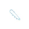 Broche de seguridad de alta calidad de estilo coreano, broche grande con forma de anillo, broche antiluz, broche fijo para apretar la ropa, accesorios de decoración