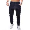 Deseo Explosiones de Comercio Exterior Pantalones de Trabajo para Hombre Europeos y Americanos Pantalones de Tejido Multibolsillos Casuales Pantalones de Chándal