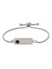 Pulsera de Proyección de Acero Inoxidable para Pareja de Comercio Exterior Transfronterizo con 100 Idiomas Te Amo, Joyería Personalizada con Foto a Color de Alta Definición