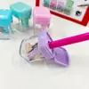 Apontador de lápis Faber-Jia 3819 alemão flip mini barril de macaron apontador de lápis apontador de lápis para crianças e alunos do ensino fundamental