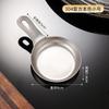 Plato para salsa de acero inoxidable 304, plato pequeño con asa, taza de cocina occidental, plato para salsa de cocina, plato para vinagre, condimento para salsa