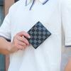 Bolso de Hombre Nuevo Bolso de Hombro a Cuadros Tablero de Ajedrez Trendy para Hombre de Negocios Bolso Cruzado para Hombre Casual Vertical Viaje Bolso Cuadrado Pequeño
