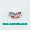 Accesorios diy Accesorios Coreano Doble Colgante Color Animal Patrón Taladro Goteo de Aceite Aleación Collar Pulsera Colgante Único Colgante Pequeño