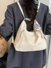 Bolsa de Grande Capacidade para Mulheres, Nova Bolsa Feminina Estilo Coreano, Bolsa de Ombro Transversal Versátil de Couro Macio Casual, Bolsa Tote para Trabalho e Deslocamento