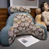 Almohada suave para respaldo grande de paquete blando junto a la cama, almohada para jugar en la cama, teléfono móvil, dormitorio, almohada lumbar para leer, estilo retro tatami