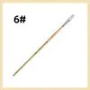 Set de Pinceles para Pintura al Óleo de Cerdas de Cerdo Transfronterizo con Mango de Madera, Pinceles Planos, Pinceles para Gouache, Pinceles para Acrílico y Pinceles Artísticos Especializados