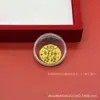 Adesivo de Telefone de Ouro Puro 999 com Pixiu para Atrair Riqueza, Adesivo Dourado com os Cinco Deuses da Riqueza para Caderno, Presente para Transmissão ao Vivo no Tiktok