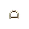 Accesorios para Bolsas Hebilla en Forma de D de Aleación Hebilla Decorativa en Forma de D Hebilla de Ajuste Herrajes para Artículos de Cuero DIY Accesorios Diámetro Interior 1.5cm