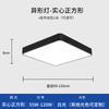 Luz de Oficina LED Colgante Hexagonal Hueco Circular Forma de Y Triángulo Empalmado Iluminación Comercial Alta Reproducción Cromática