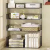 Estantería de Mesa Organizador de Escritorio Estantes Escalonados de Múltiples Niveles para Encimera Estante de Almacenamiento para Escritorio de Oficina Armario de Almacenamiento para Ventana de Bahía