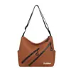 Bolsa de Ombro Nova Transfronteiriça Moda Casual Street Tendência Versátil Bolsa Transversal Grande Capacidade Leve Bolsa Tote para o Dia a Dia