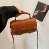 Bolso Pequeño Popular de Celebridad de Internet para Mujer 2025 Nuevo Trendy Ins Textura de Alta Gama Versátil Moda Bolso Cruzado Portátil