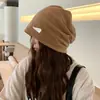 Gorro Holgado de Estilo Perezoso con Circunferencia de Cabeza Grande para Mujer, Gorro de Moda para Otoño e Invierno, Gorro de Maternidad, Gorro para Clima Frío, Turbante Adelgazante para Rostro para Mujer