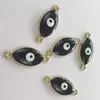 Aleación Ojo Turco del Diablo 14K pulsera collar hebilla accesorios colgante pequeño cuentas sueltas Europeo y Americano lindo