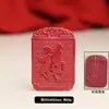 Colgante Corazón de Arena Púrpura Oro Alto Contenido Cinnabar Lidai Wholesale Colgante para Joyería DIY