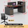 Combinación de Escritorio de Alta Gama Doble Cara a Cara Escritorio Moderno Simple para Computadora y Combinación de Silla Escritorio Financiero Oficina