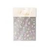 Tomoni&Não Perca Adesivos Metálicos para Unhas DIY Adesivos para Unhas Estilo Ballet Material de Joia Rosa Bordada Estilo Exquisito