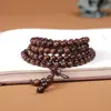 Collares de madera de sándalo verde, ciprés chino, sándalo negro, cuentas budistas de 108 cuentas de madera de agarwood, palo de rosa rojo, venta al por mayor desde el fabricante, disponibles en cantidad a precios competitivos
