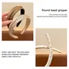 Diadema de lunares estilo coreano de ala ancha para mujer, de alta gama, elegante, moderna, accesorio para el cabello de moda para uso diario, diadema de corona alta