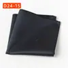 Bolsillo de la Camisa del Traje Bufanda Banquete de Bodas Negocios Poliéster Seda Bufanda Cuadrada Pequeña Pañuelo de Bolsillo Fábrica de Shengzhou Pañuelo Rayado para Hombres